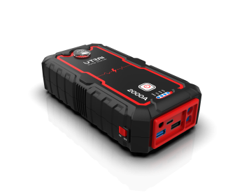 UTRAI 2000A Jump Starter Power Bank 22000mAh Portable Charger Starting Device For 8.0L/6.0L Emergency Car Battery Jump Starter (Model BJ-ONE-OR)