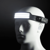 COB LED Headlamp Headlight Torch Flashlight Work Light Bar Head Band Lamp