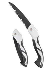 Portable Mini Saw Folding Sharp Hand Sawing Tools (Color: As pic show, size: S)
