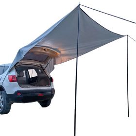 Outdoor Hiking Travel Car Tail Car Side Trunk Canopy Camping Camping Tent (Type: Car Tent, Color: As pic show)