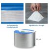 Waterproof Butyl Aluminum Foil Tape for RV Repair Glass Repairs Roof Patching